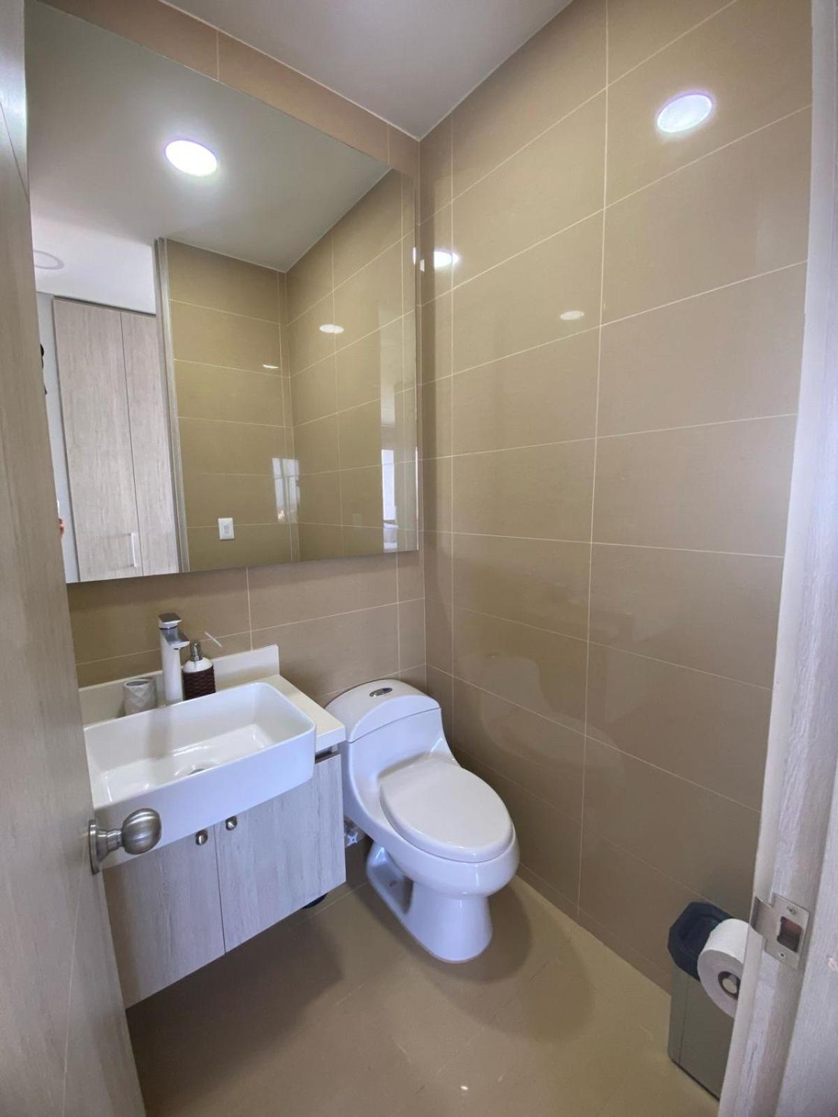 Apartamento en piso 20 con vista espectacular al mar, Sierra Nevada y Jardín privado en Santa Marta Exterior foto